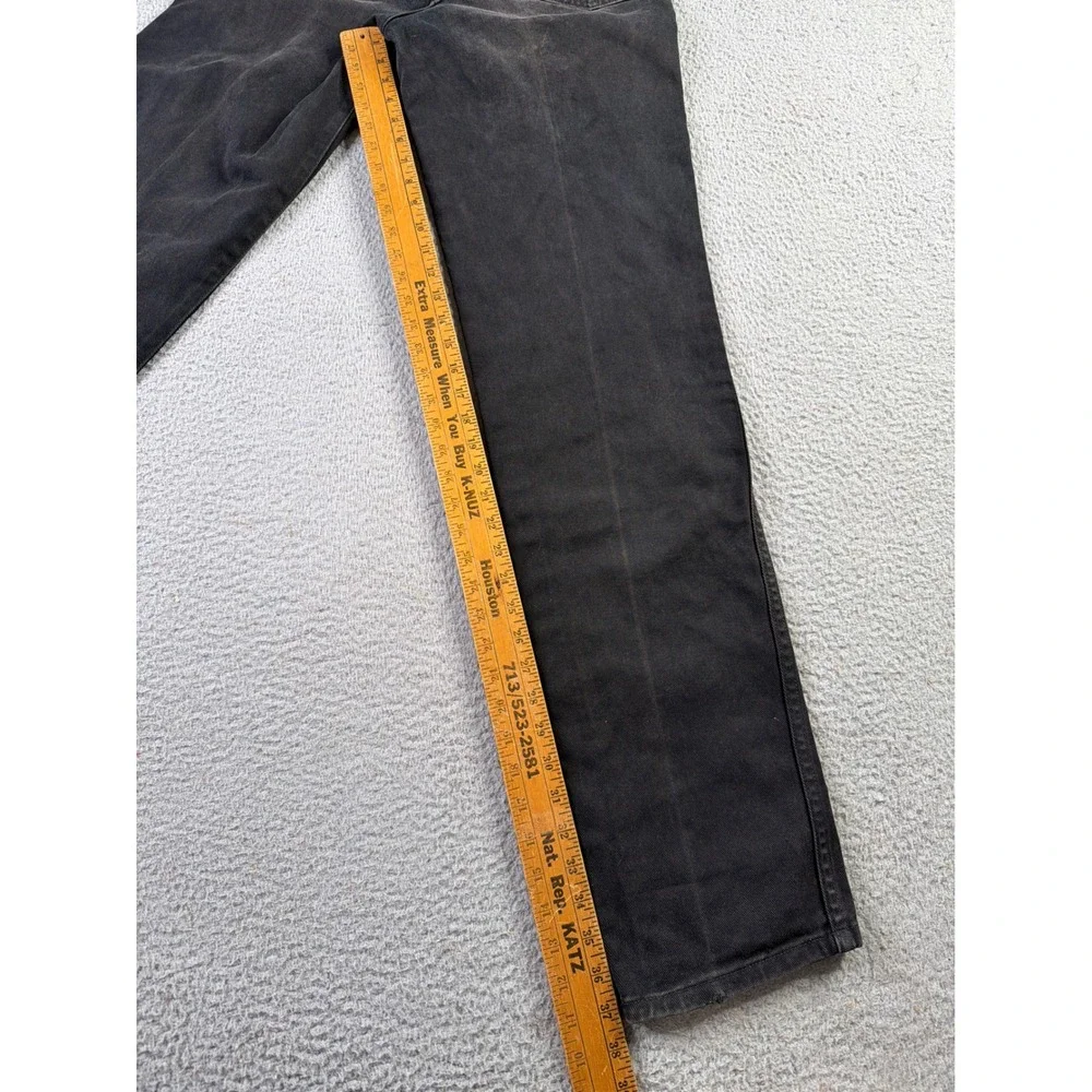 VTG Cinch Green Label Jeans Mens 31x38 Black Denim Straight Leg Western M905036